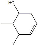 5,6-Dimethyl-3-cyclohexen-1-ol 结构式