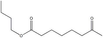 7-Ketocaprylic acid butyl ester 结构式