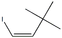 (Z)-1-Iodo-3,3-dimethyl-1-butene 结构式