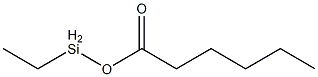 Hexanoic acid ethylsilyl ester 结构式