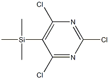 5-(Trimethylsilyl)-2,4,6-trichloropyrimidine 结构式