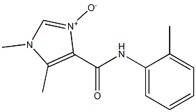 1,5-Dimethyl-N-(2-methylphenyl)-1H-imidazole-4-carboxamide 3-oxide 结构式