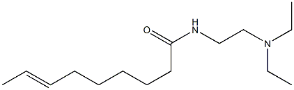 N-[2-(Diethylamino)ethyl]-7-nonenamide 结构式