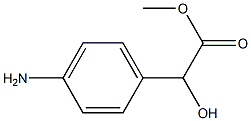 (+)-p-Amino-L-mandelic acid methyl ester 结构式