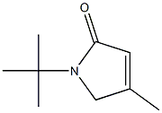 1-tert-Butyl-4-methyl-3-pyrrolin-2-one 结构式