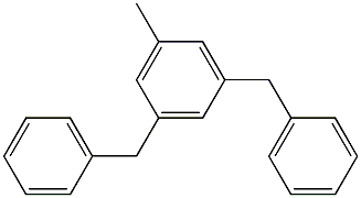 3,5-Dibenzyltoluene 结构式