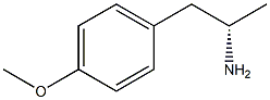 (2S)-1-(4-Methoxyphenyl)-2-propaneamine 结构式