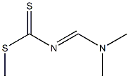 N-(Dimethylaminomethylene)dithiocarbamic acid methyl ester 结构式