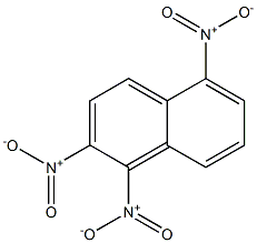 1,2,5-Trinitronaphthalene 结构式