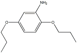 2,5-Dipropoxyaniline 结构式