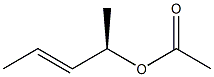 (+)-Acetic acid (E,R)-3-pentene-2-yl ester 结构式