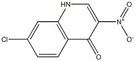 3-Nitro-7-chloroquinolin-4(1H)-one 结构式