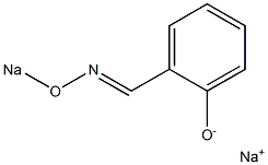 Sodium 2-(sodiooxyiminomethyl)phenolate 结构式