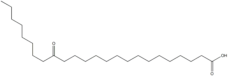 16-Oxotetracosanoic acid 结构式