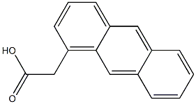 Anthracene-1-acetic acid 结构式