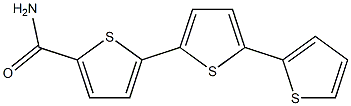 2,2':5',2''-Terthiophene-5-carboxamide 结构式