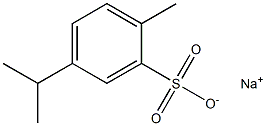 p-Cymene-2-sulfonic acid sodium salt 结构式