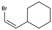 [(Z)-2-Bromoethenyl]cyclohexane 结构式