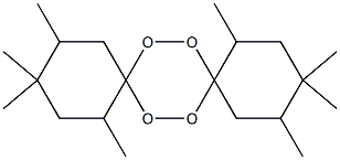 1,3,3,4,10,12,12,13-Octamethyl-7,8,15,16-tetraoxadispiro[5.2.5.2]hexadecane 结构式