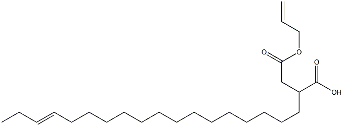 2-(15-Octadecenyl)succinic acid 1-hydrogen 4-allyl ester 结构式