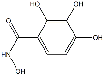 2,3,4-Trihydroxybenzohydroxamic acid 结构式