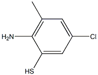 2-Amino-5-chloro-3-methylbenzenethiol 结构式