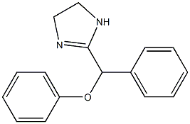 2-[(Phenoxy)-(phenyl)methyl]-2-imidazoline 结构式