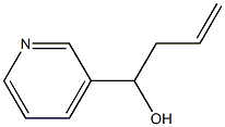 1-(3-Pyridyl)-3-butene-1-ol 结构式