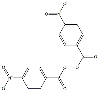 Bis(4-nitrobenzoyl) peroxide 结构式