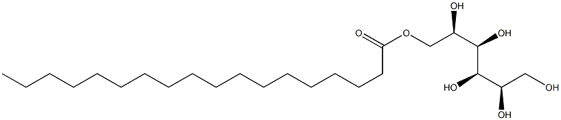 D-Mannitol 6-octadecanoate 结构式