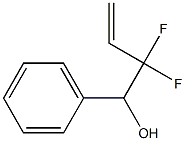 1-Phenyl-2,2-difluoro-3-butene-1-ol 结构式