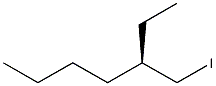 (R)-3-(Iodomethyl)heptane 结构式