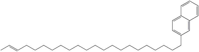 2-(20-Docosenyl)naphthalene 结构式