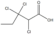 2,3,3-Trichlorovaleric acid 结构式