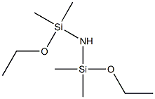 Bis[dimethyl(ethoxy)silyl]amine 结构式