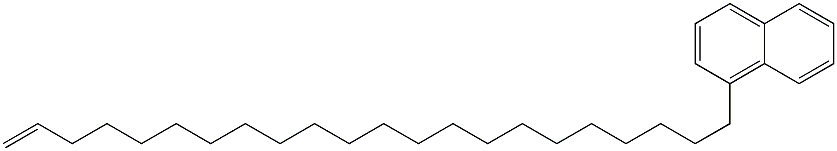 1-(21-Docosenyl)naphthalene 结构式
