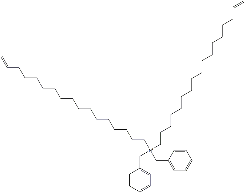 Di(16-heptadecenyl)dibenzylaminium 结构式