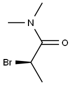 [R,(-)]-2-Bromo-N,N-dimethylpropionamide 结构式