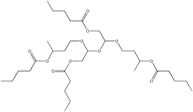 2,2'-[Oxybis(2,1-ethanediyloxy)]bis(ethanol valerate) 结构式