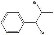 (1,2-Dibromopropyl)benzene 结构式