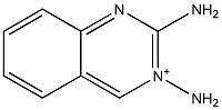 2,3-Diaminoquinazolin-3-ium 结构式