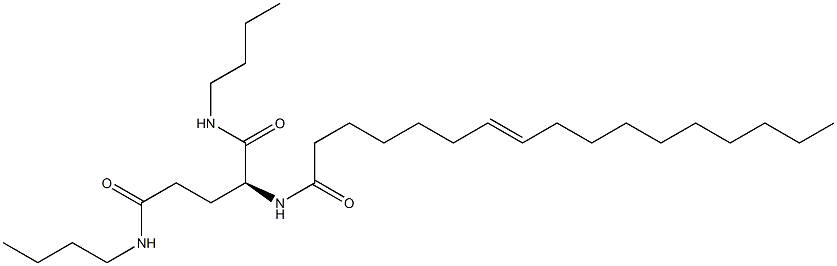 N2-(7-Heptadecenoyl)-N1,N5-dibutylglutaminamide 结构式