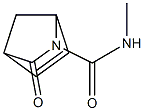 2-(Methylcarbamoyl)-2-azabicyclo[2.2.1]hept-5-en-3-one 结构式