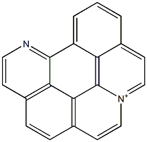 2a-Azonia-8-azabenzo[ghi]perylene 结构式