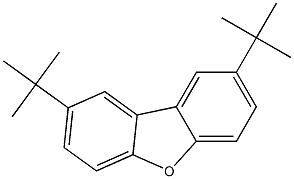 2,8-Di-tert-butyldibenzofuran 结构式