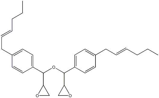 4-(2-Hexenyl)phenylglycidyl ether 结构式