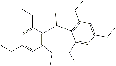 2,2'-Ethylidenebis(1,3,5-triethylbenzene) 结构式