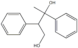 2,3-Diphenylbutane-1,3-diol 结构式
