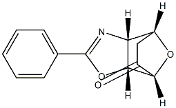 (1R,2R,6R,7R)-4-Phenyl-3,10-dioxa-5-azatricyclo[5.2.1.02,6]dec-4-en-9-one 结构式