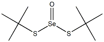 Bis(tert-butylthio) selenoxide 结构式